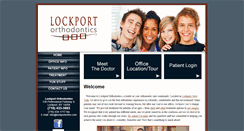 Desktop Screenshot of lockportortho.com